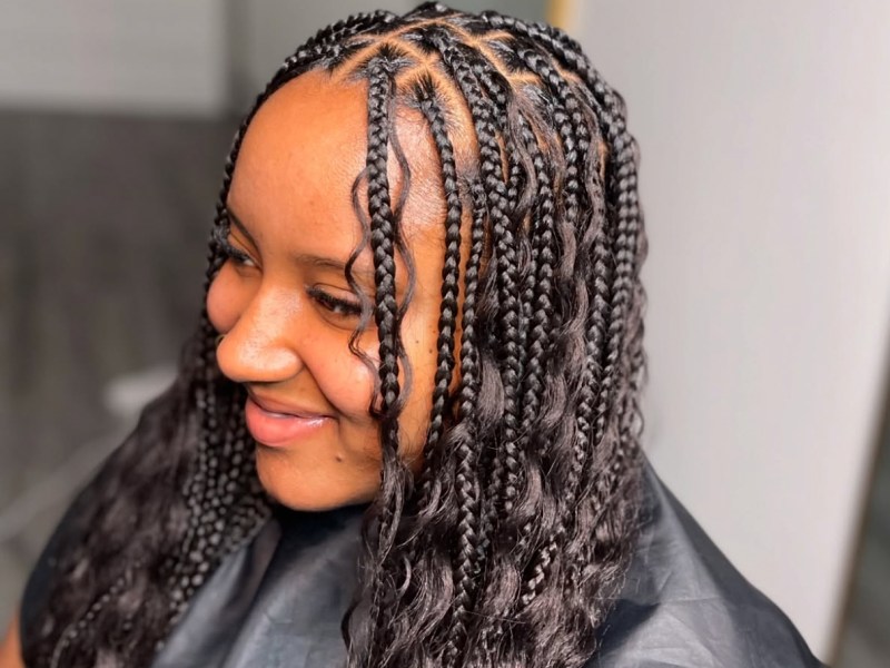 🎀Synthetic Curl Braids🎀